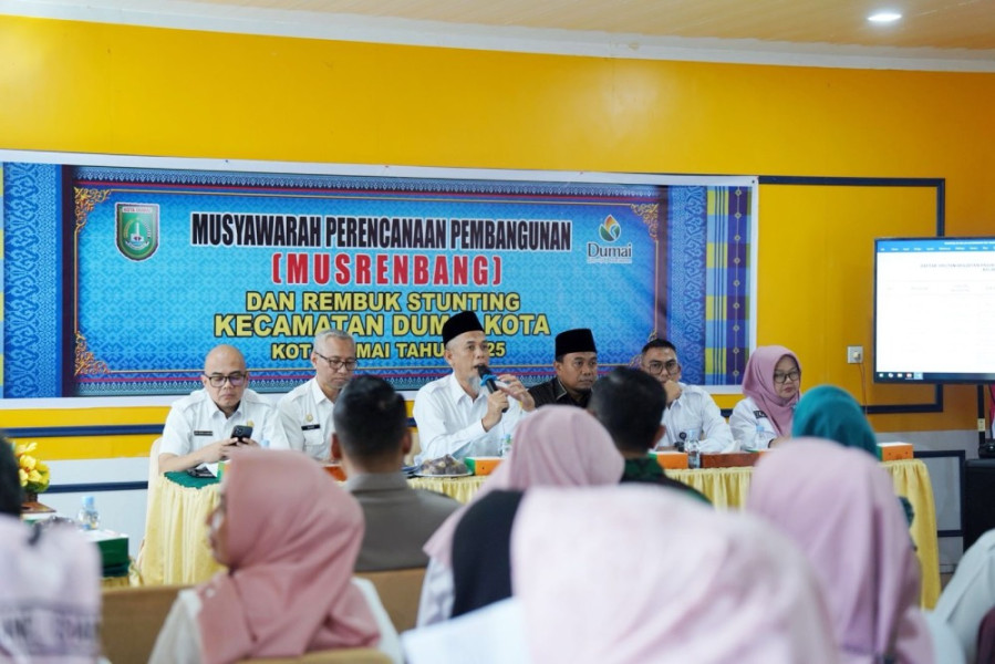 Wako Pimpin Musrenbang RKPD di Dumai Kota, Pastikan Usulan Pembangunan Tepat Sasaran dan Prioritas