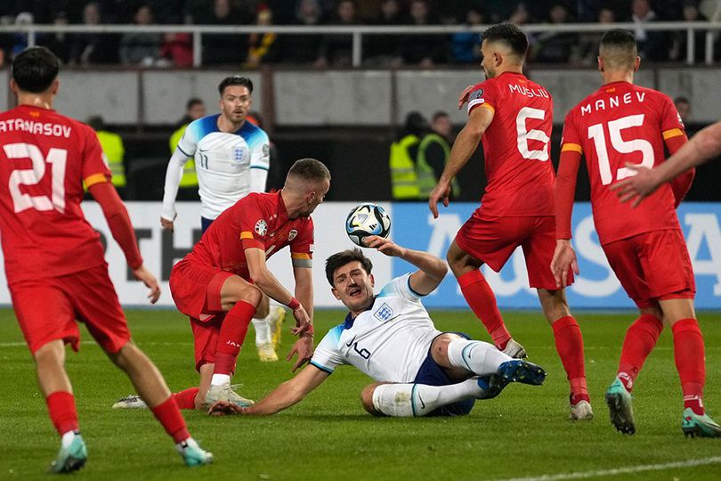 Kualifikasi Euro 2024: Inggris Tertahan di kandang Makedonia Utara
