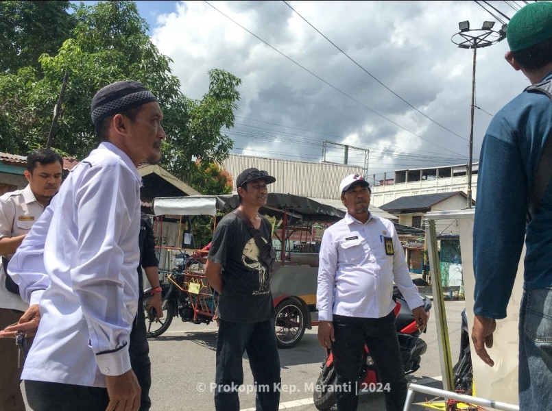 Pemkab Meranti Gelar Monitoring Gabungan Penentuan Titik Lokasi Reklame