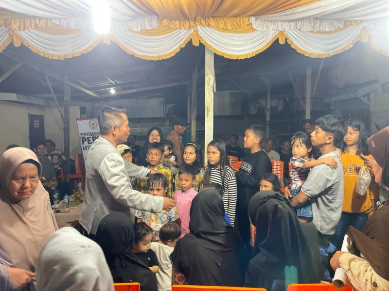 Ali Suseno Jaring Aspirasi di Dapil Pemilihan Marpoyan Damai