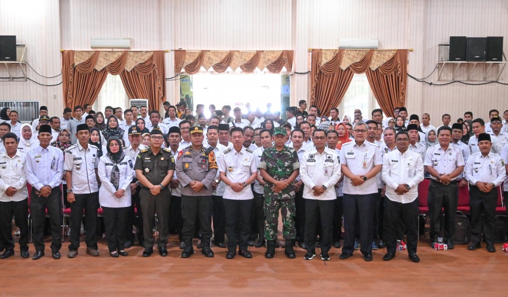 Pemkab Rohil Gelar Rapat Forkopimda Perihal Persiapan Pilkada Tahun 2024