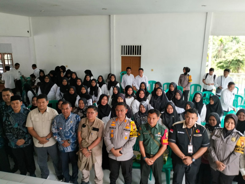 Kapolres Rohul Ingatkan KPPS di Desa Koto Tinggi