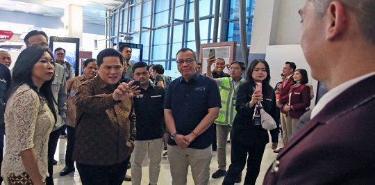 Erick Thohir Pastikan Penurunan Harga Tiket Pesawat Jelang Nataru