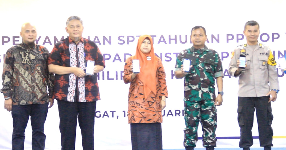 Pemkab Inhil Terima Apresiasi Penghargaan dari KPP Pratama Rengat