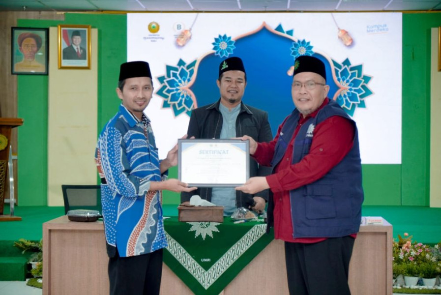 Dukung Pengembangan SDM, UMRI Laksanakan Baitul Arqam untuk Dosen dan Tenaga Kependidikan