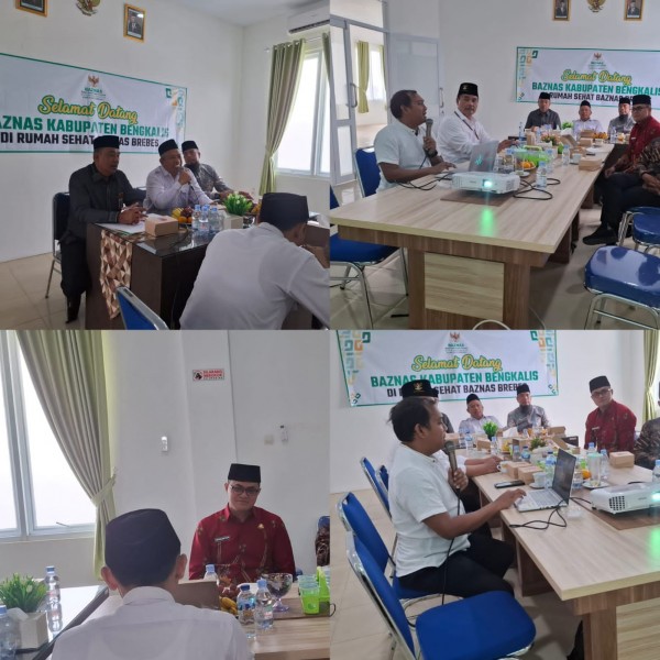 Baznas Bengkalis Studi Tiru ke BAZNAS Brebes, Berencana Bangun RSB Tipe Klinik Utama