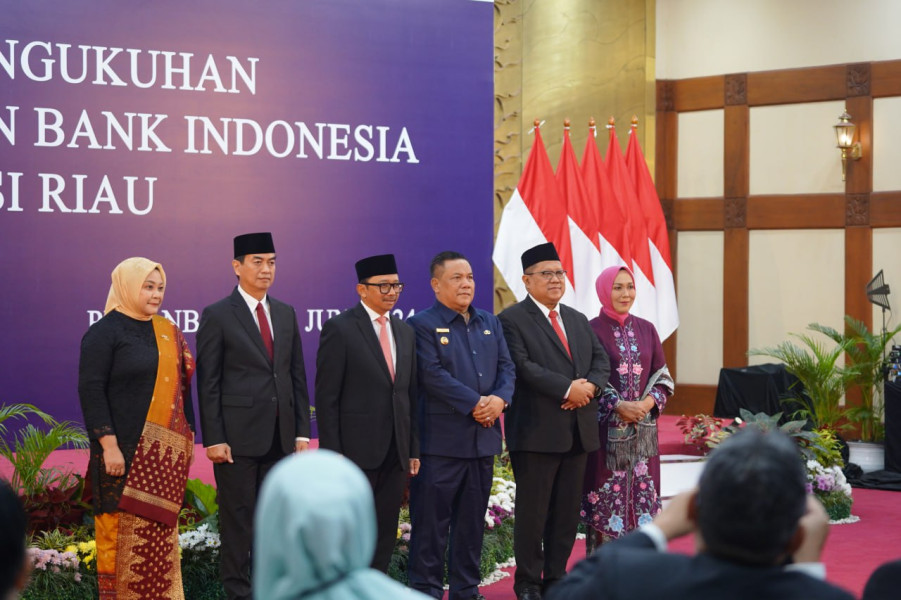 Selamat! Panji Achmad Dikukuhkan Jadi Kepala Perwakilan BI Provinsi Riau
