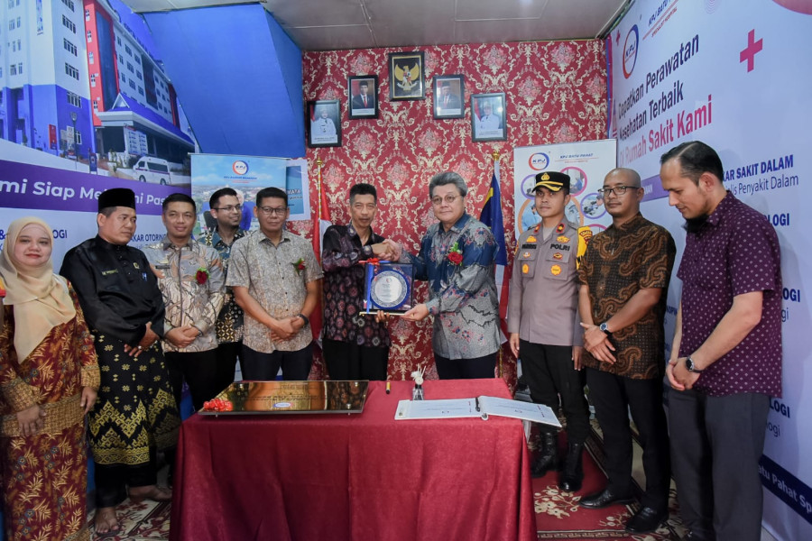 Bupati Bengkalis Resmikan Kantor Informasi Kelompok Perobatan Johor