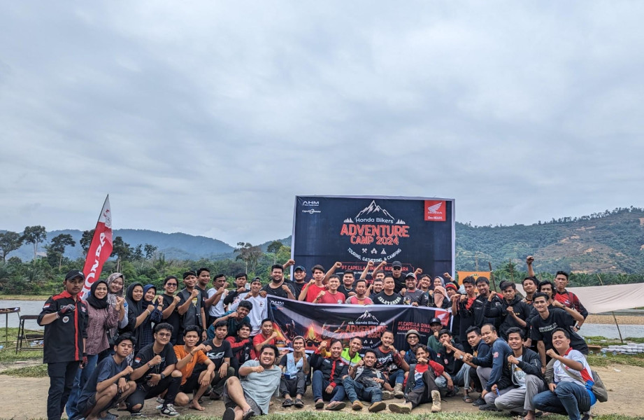 Capella Honda Ajak Puluhan Bikers Honda Camping