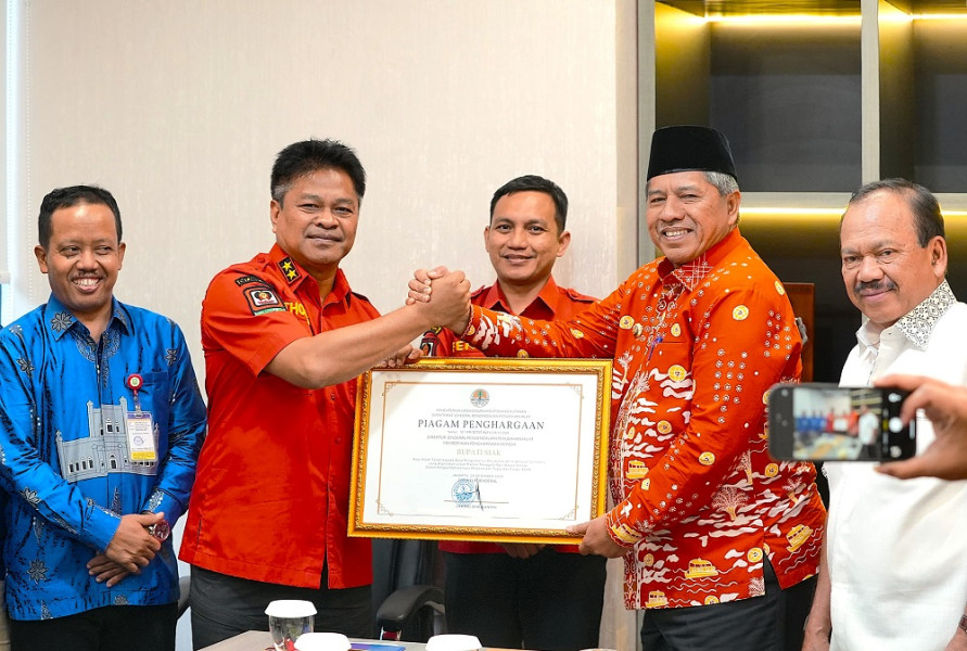 Pemkab Siak Hibah Lahan 1,3 H Dukung Pembangunan Markas Manggala Agni Daops Siak