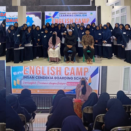 Insan Cendekia Boarding School  Payakumbuh Gelar Intensive English Camp Selama 10 Hari