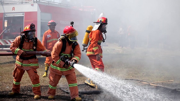 Siaga 24 Jam Selama Idul Fitri, Damkar Bengkalis Ingatkan Warga untuk Tetap Waspada
