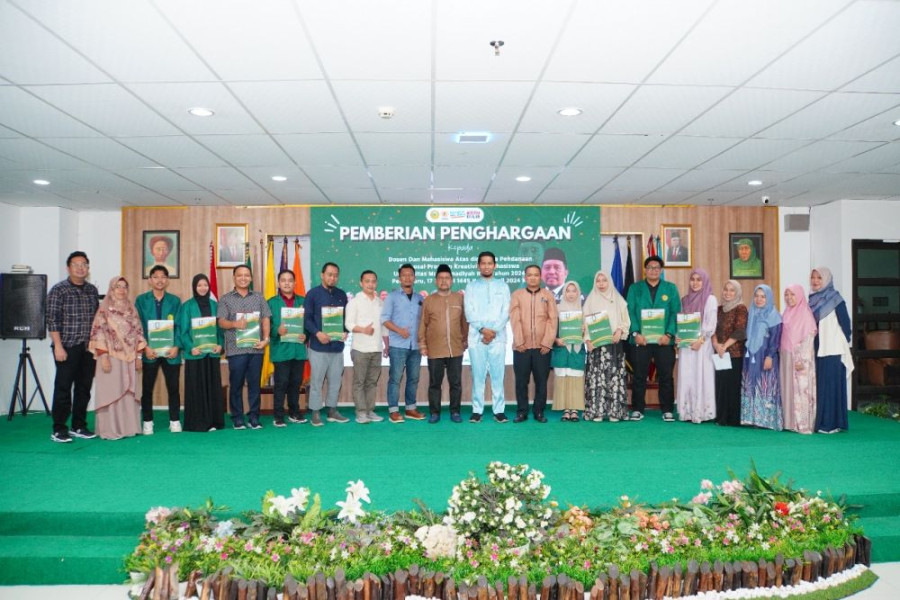 UMRI Berikan Penghargaan Kepada Dosen dan Mahasiswa Peraih Pendanaan Proposal Pada Ajang PKM 2024