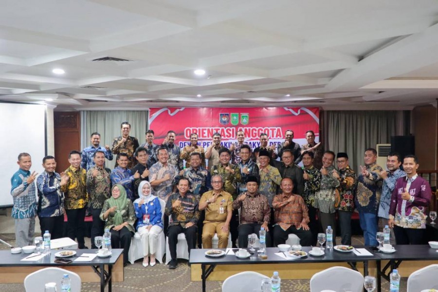 35 Anggota DPRD Kota Dumai Terima Orientasi Dari Kepala BPSDM Riau