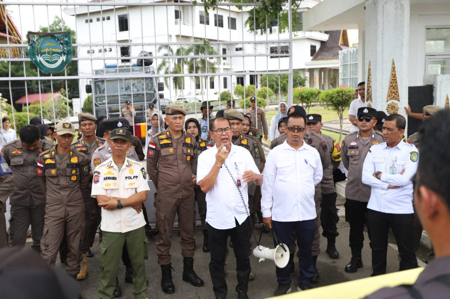 Pemda Rohul Tegaskan Tidak Membedakan Wartawan yang Bertugas