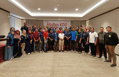 Sukses Gelar Mubes, Nurul Azmi Kembali Nakhodai KDD Riau Kompleks