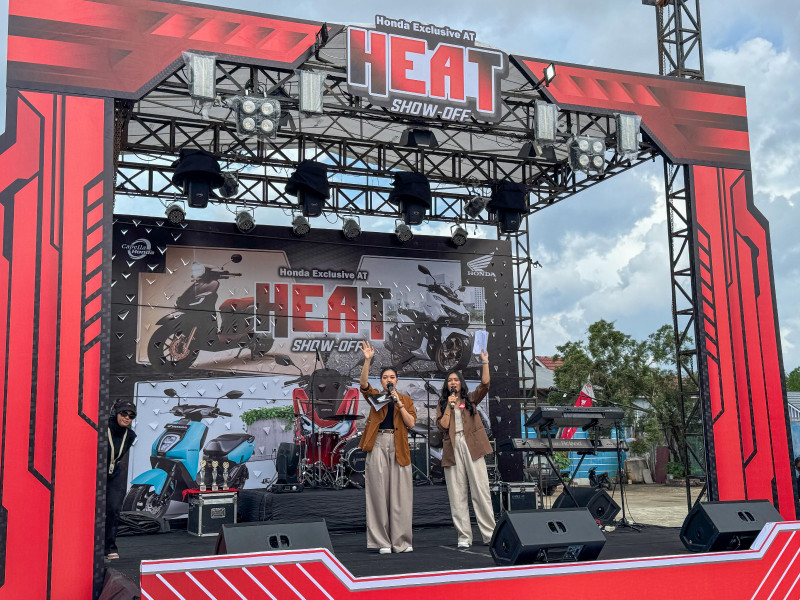Honda Exclusive At HEAT Ramaikan Tembilahan dengan Hiburan dan Promo Spesial