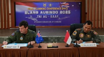 TNI AU dan RAAF Australia Gelar Pertemuan Bahas Latma Elang Ausindo