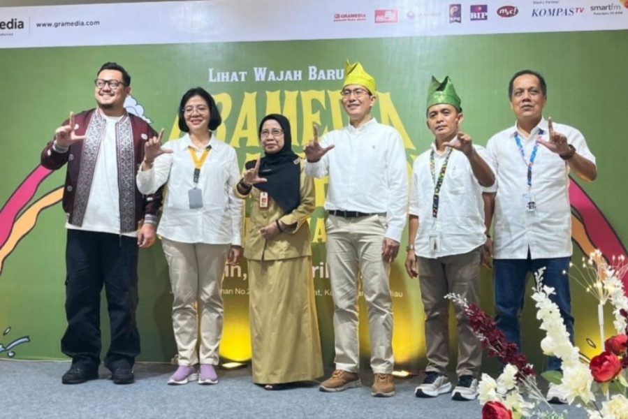 25 Tahun Berkontribusi, Gramedia Sudirman Pekanbaru Bertransformasi, Dispersip Riau Beri Apresiasi