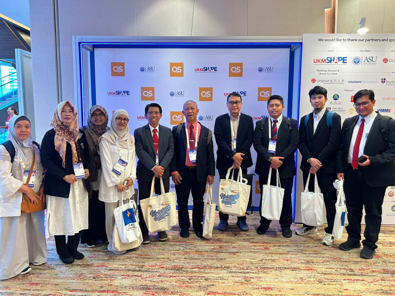 UIR Hadir dalam Program Internasional QS Higher Education Summit: Asia Pasific 2023