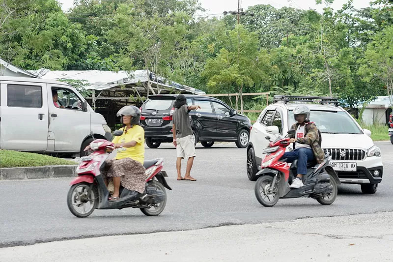 Dishub Pekanbaru Patroli Rutin Tertibkan Pak Ogah
