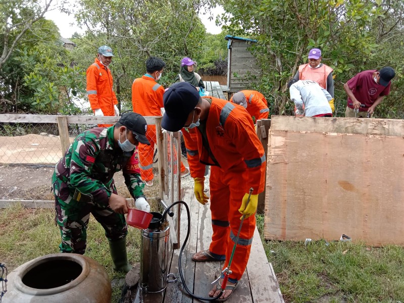 Gerak Cepat H. Erisman Yahya Bersama Tim Penanggulangan KLB Malaria di Inhil