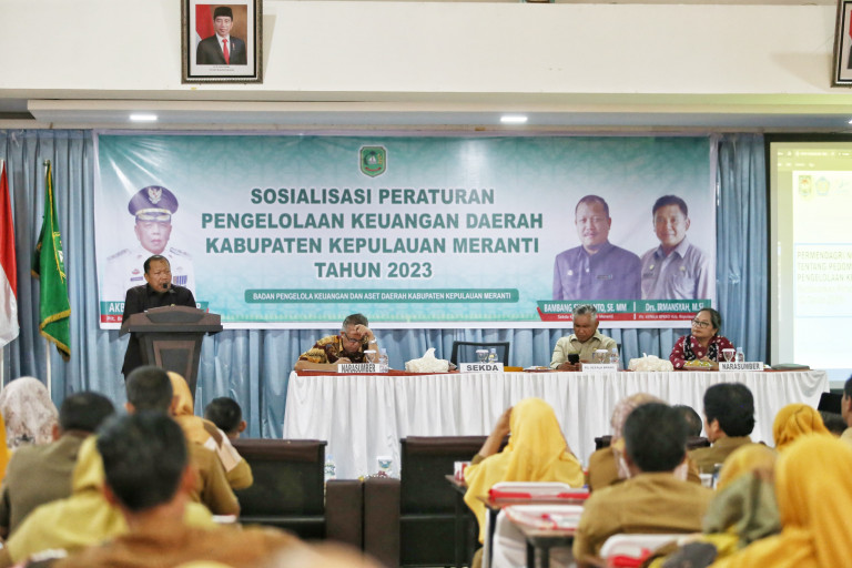Pemkab Meranti Gelar Sosialisasi Peraturan Keuangan Daerah