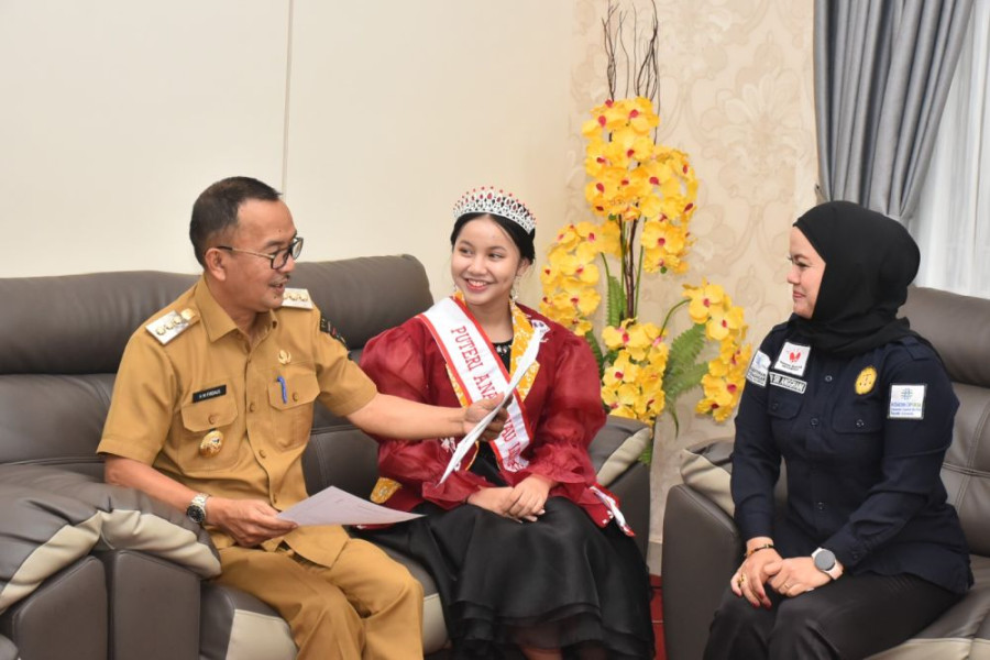 Berasal dari Kampar, Ratu Morraya Wakili Riau dalam Ajang Putri Anak Indonesia