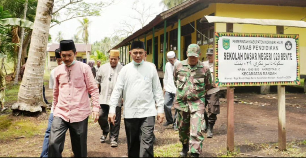 Safari Ramadhan Ke Mandah, Pj.Bupati Herman Tinjau Pasar dan Infrastruktur