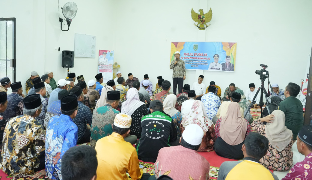 Pj Bupati Inhil Silaturahmi dengan Forum RT RW Se-Kecamatan Tempuling