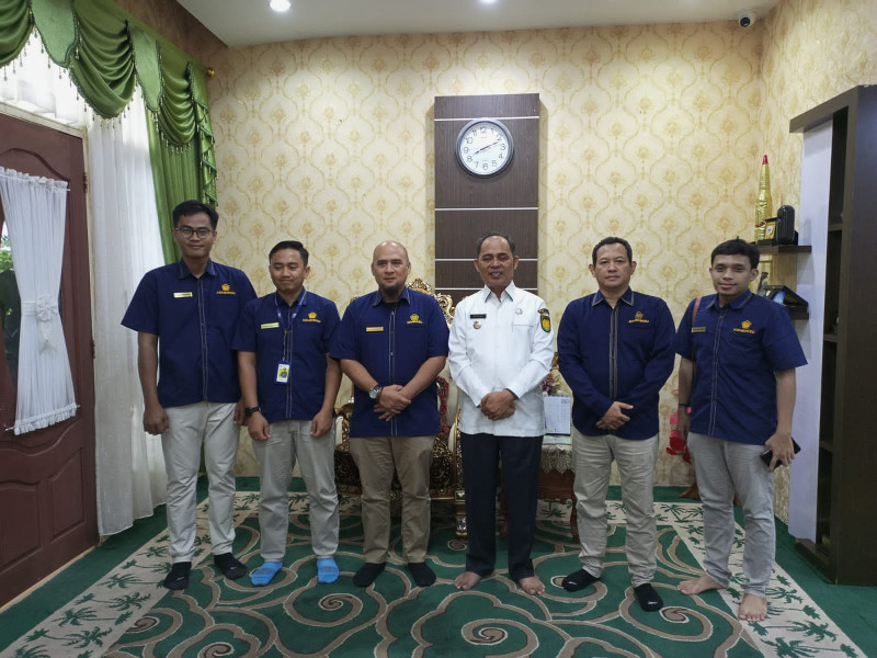 Pj Bupati Inhil Terima Kunjungan Kepala KPP Rengat