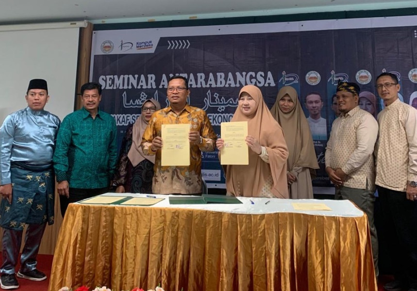 Kerja Sama Strategis STIE Syariah Bengkalis dan Universiti Fatoni Thailand Tingkatkan Tridharma Perguruan Tinggi