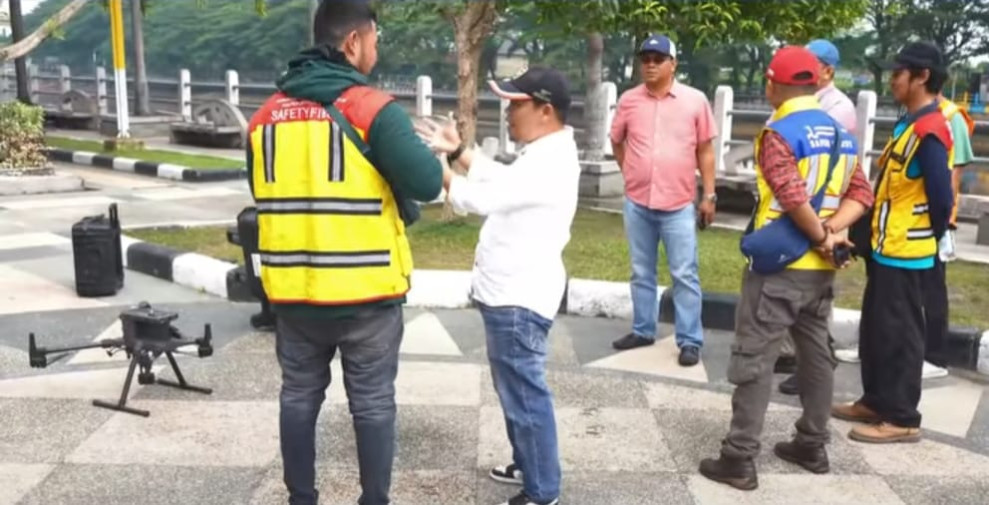 Turun ke Riau, Tim KKJTJ Uji Kelaikan Jembatan dan Flyover di Pekanbaru