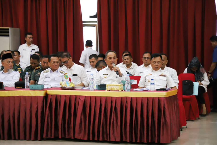 Bupati Inhil Tegaskan Komitmen Dukung Swasembada Pangan Nasional