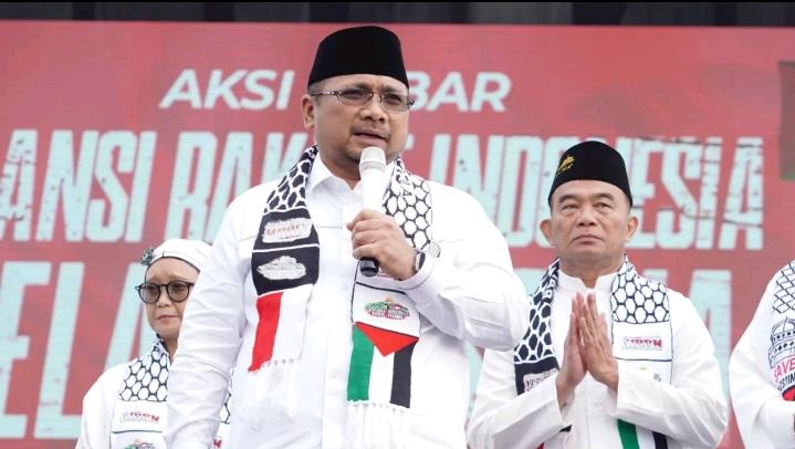 Menag Yaqut Ajak Umat Islam Sholat Ghaib untuk Korban Agresi Israel