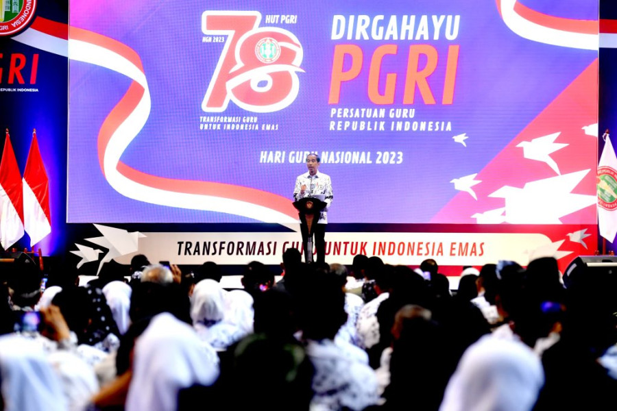 Presiden Apresiasi Dedikasi dan Kontribusi Guru di Indonesia