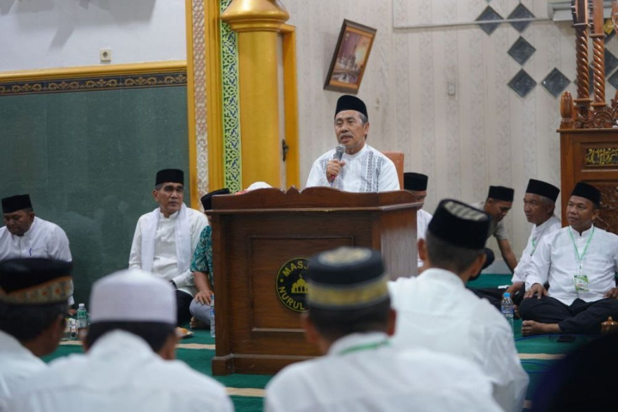 Gubri Hadiri Peringatan Maulid Nabi Muhammad Tahun 1445 H di Marpoyan Damai