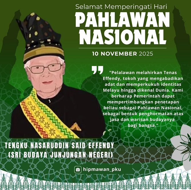 HIPMAWAN Dorong Tenas Effendy Ditetapkan sebagai Pahlawan Nasional