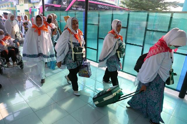 Kloter Terakhir Haji Riau Tiba di Pekanbaru Malam Ini, Total 277 Jamaah