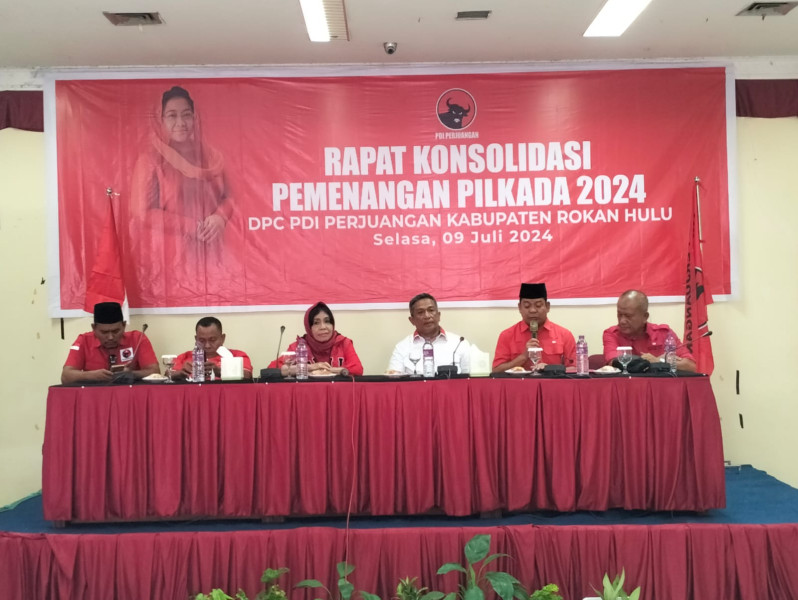 Pilkada Rohul 2024, PDI-P Usung Pasangan Anton-Poti