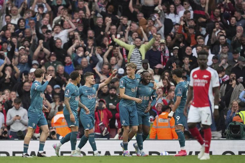Tuan Rumah Arsenal Keok dari Bournemouth dengan Skor 1-2