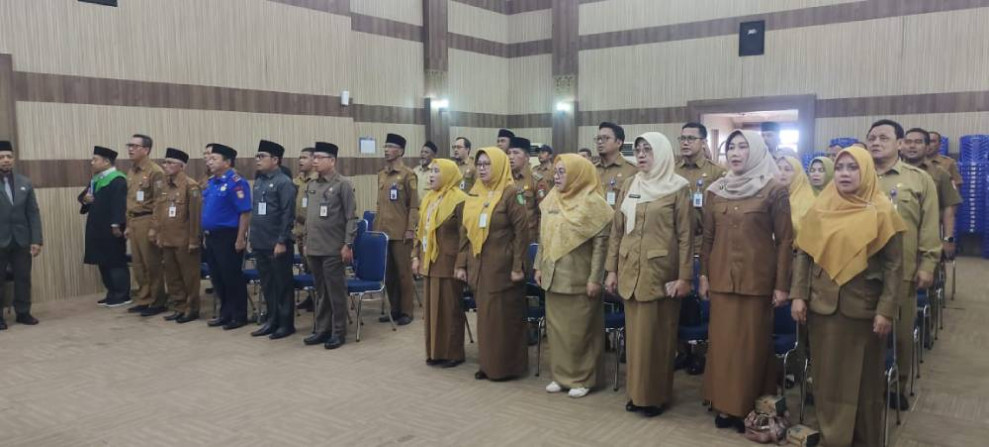 Lantik Tiga Pejabat Pemko Dumai, Wawako Sugiyarto: Mari Bersinergi Demi Kemajuan Pembangunan