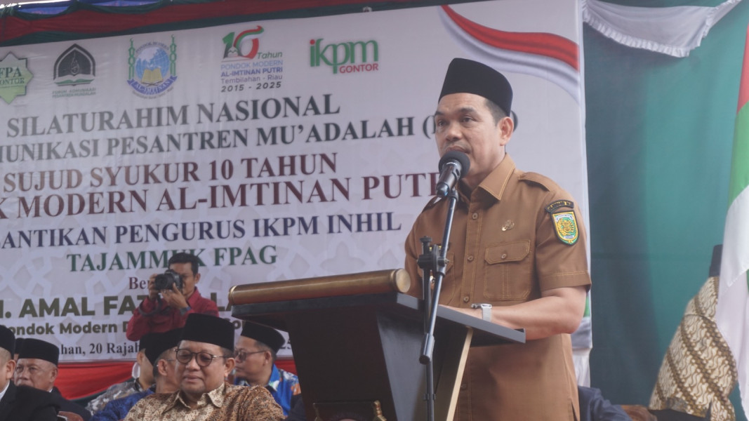 Pj Bupati Hadiri Forum Komunikasi Pesantren Muadalah