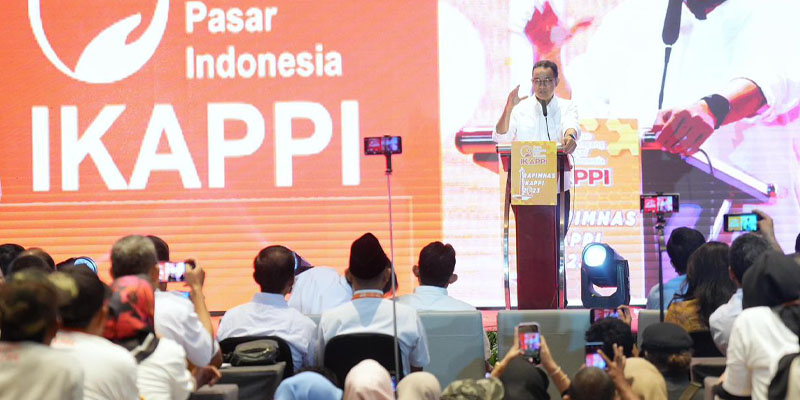 Pedagang Pasar se-Indonesia Deklarasi Dukung Anies-Muhaimin