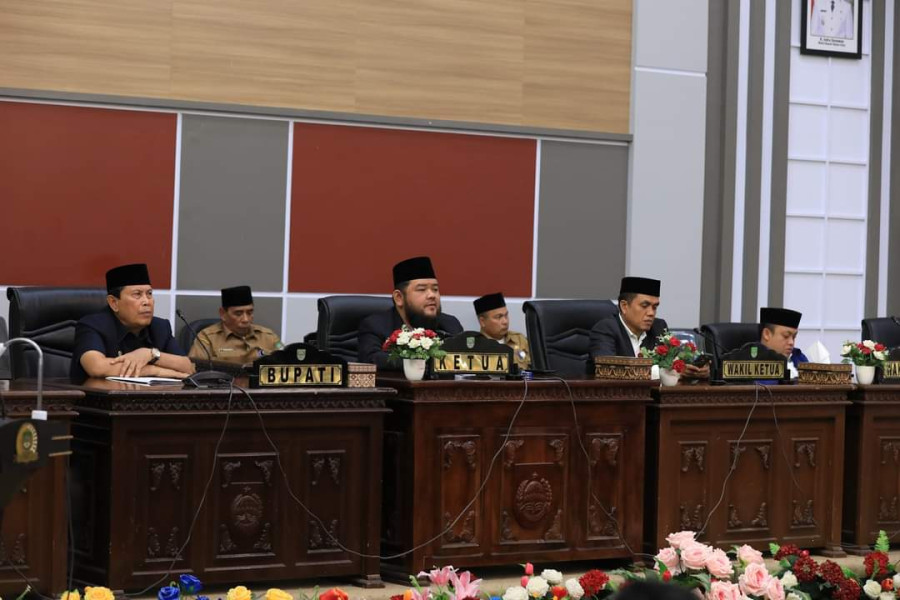 Dari Paripurna LKPJ Tahun Anggaran 2023, Ini Empat  Point Penting Target Kinerja  Pemkab Dipimpin Bupati H Sukiman