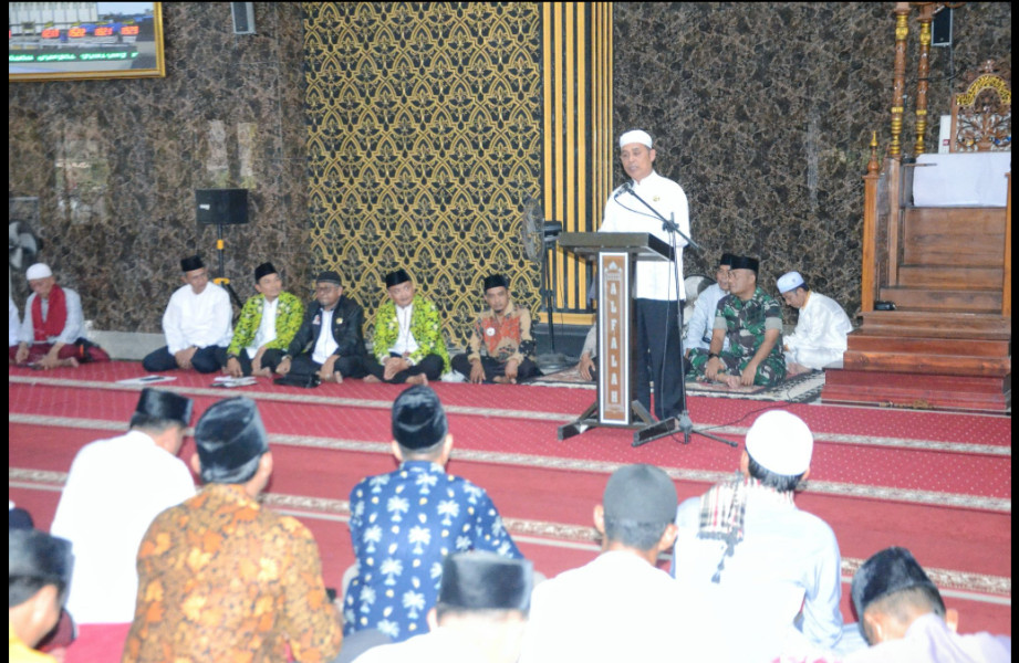 Pj.Bupati Herman Hadiri Pengukuhan Pengcab DMI 5 Kecamatan