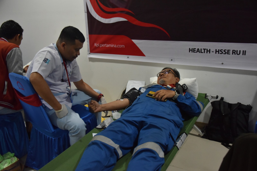 Rayakan HUT RI ke-79 dengan Kegiatan Donor Darah, PT KPI Kilang Dumai Berhasil Kumpulkan 350 Kantong Darah