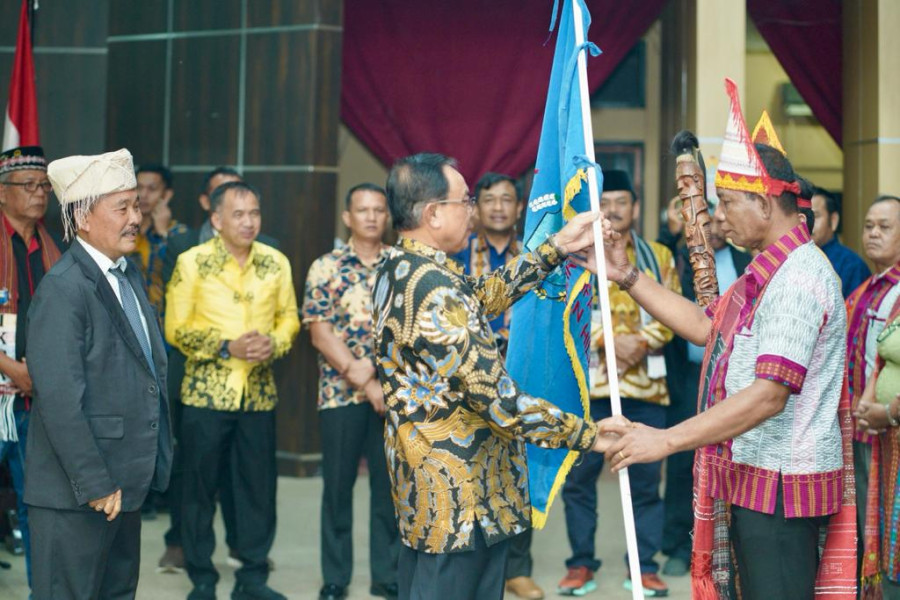 Bupati Wardan Hadiri Pengukuhan IKBR Inhil, Ini Harapannya