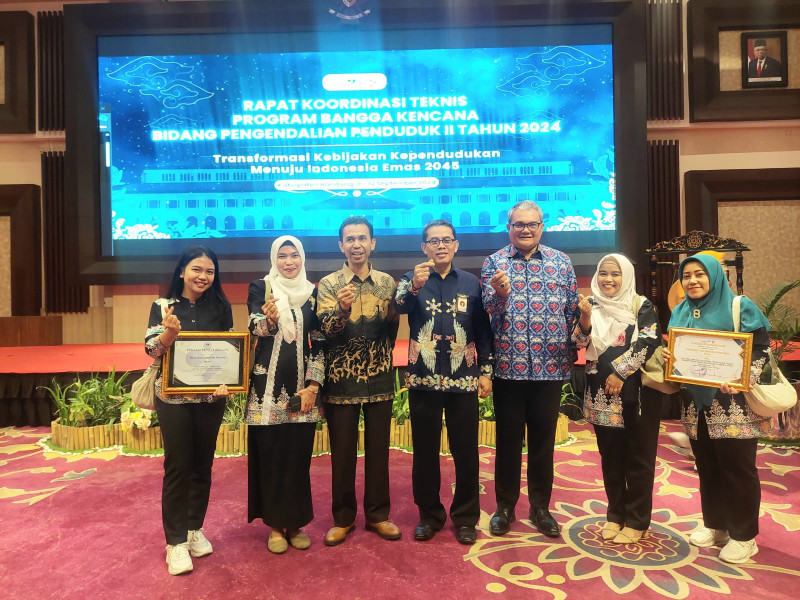 BKKBN Riau Raih 2 Penghargaan Program Bangga Kencana
