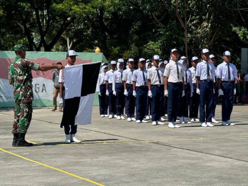 Koramil 0321- 05/RM Sukses Antarkan Sekolah Binaannya Juara Dua dan Ketiga Lomba PBB Tingkat Kodim 0321/ Rohil